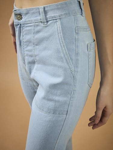 Image of Dolce Crudo Women's Bootcut High Rise Stretchable Jeans