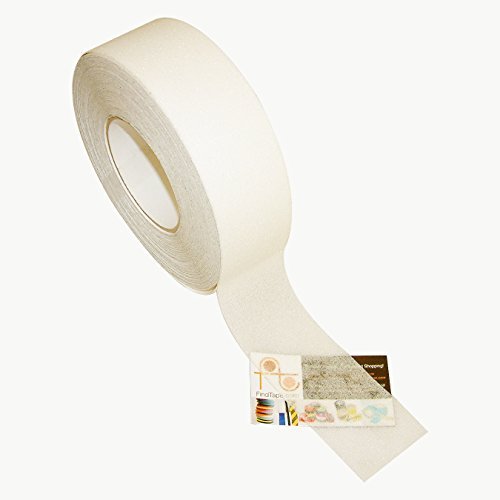 JVCC NS-2A Premium anti-slip tape: 2 inch x 60 ft. (semi-transparant/doorschijnend) door J.V. Omzetten