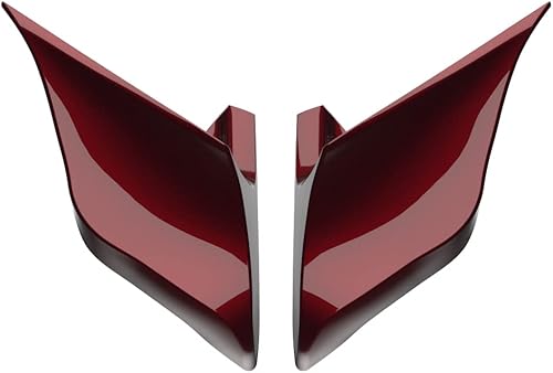 Miniatura 503 de Advanblack Barracuda - Cubiertas laterales estiradas plateadas (brillantes), paneles extendidos para Harley Touring Street Glide Road Glide Electra