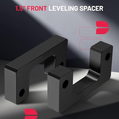 Image of BDFHYK 1.5 inch Front Leveling Lift Kits, Suspension Spring Strut Spacer Lift Spacers Compatible with Chevy Avalanche Silverado Suburban 1500 Tahoe Sierra Yukon XL1500 2007-2023
