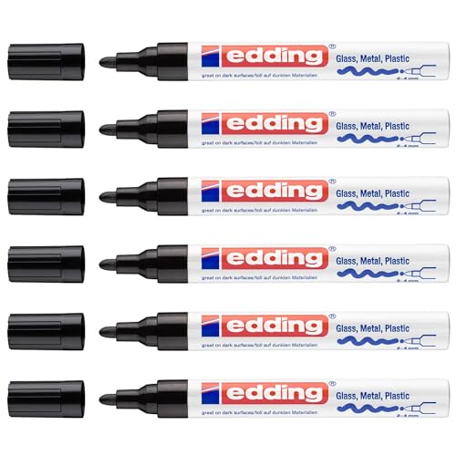 Edding-Edding 750 CR Paint Marker Black 001