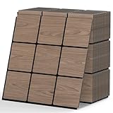 COSTWAY Lote de 4 Paneles Acústicos Murales, 62 x 62 cm, Panel de...