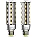 Ampoules LED E27, 25W 3000LM, équivalent Ampoule Incandescente 250W, Blanc Naturel 4000K, Non Dimmable, Lot de 2