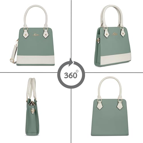 Image of Lavie Women's Pastel Roxie Small Satchel Bag | Satchel Handbag for Work | Ladies purse | Stylish Shoulder Bag | Gift for Women