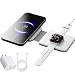 Produktbild Wireless Charging, Magnetic 3 in 1 Wireless Charger Station, Foldable Wireless Charging Station,Wireless Charging Pad Compatible with i-Phone 13/12/11/8/Pro/Max,iWatch,AirPods 3/2/Pro
