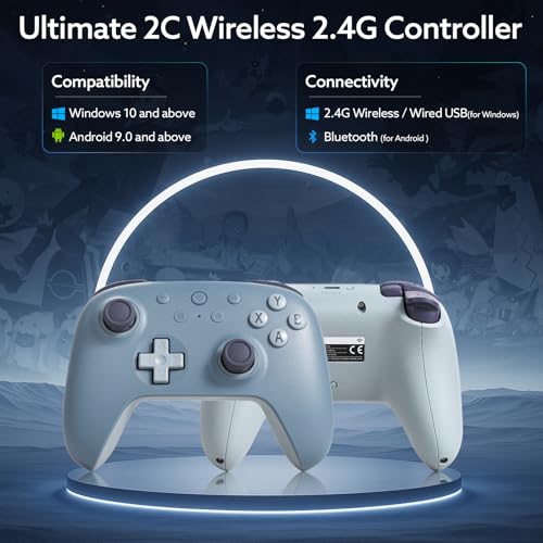 image for 8Bitdo Ultimate 2C Wireless Controller for Windows PC and Android, wit