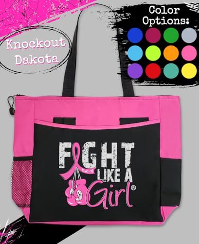 Fight Like a Girl Knockout Dakota Tote Bag 5 Bolsillos miniatura 2