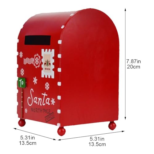 Décoration de maison élégante avec boîte aux lettres de Noël durable - 8