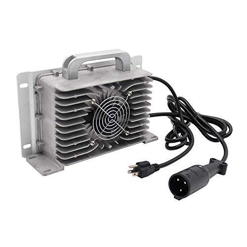 48V 15A Replacement Golf Cart Battery Charger For 48 Volt Club Car Golf Cart With Round 3 Pin Plug Waterproof Ip68 #TOP1