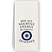 Bnzolyoia Evil Eye Kitchen Towels - Inspirational Gifts, Evil Eye Decor, May All Negative Energy Be Returned to Sender Hand Towels Dish Towels for Kitchen Bathroom, 16x24 Inch