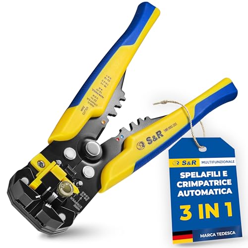 S&R Pinza Spelafili Automatica, Spellafili 205 mm, 3 in...