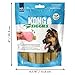KONG Puppy Ziggies Dog Treats 2 Pack (Large, Enhanced) - Teeth Cleaning Dog Treats for Puppies, Long-Lasting Chews, Works Classic Rubber Toys
