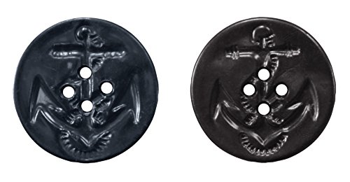 Boutons caban Rothco noirs lot de 25 finition premium pour manteau