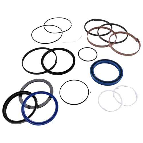 Image of Boom Cylinder Seal Kit K9001878 Compatible with Doosan DX225LC-V DX225LL DX230LC S225LC-V DH225-5 Replaces 401107-01220
