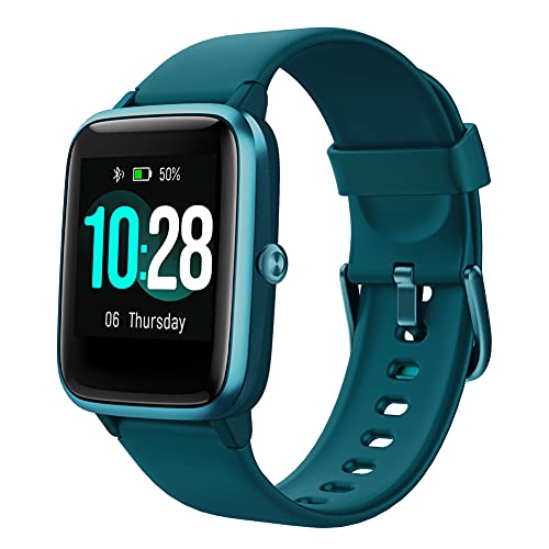 Kobmand Correa Compatible con SW021/SW025,Correa De Reloj Con Correa De Silicona De Repuesto Para SW021/SW025/ID205/ID205L/ID205S (Verde) Cover