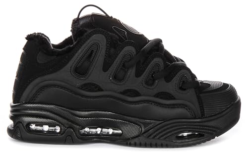 Image of Osiris Men's D3 2001 Skate Shoe, Black /Black /Shearling, 5