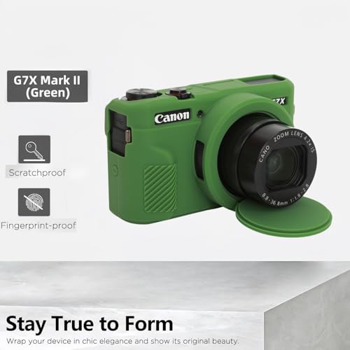 Funda de silicona para cámara Canon G7 X Mark II miniatura 7