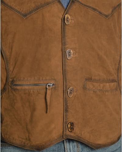 Scully Men's Suede Leather Vest - 900-1422