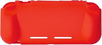 Amazon | Nintendo Switch Lite 用 シリコンカバー レッド Z2662