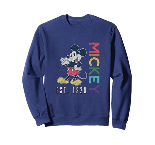 Sweat Mickey Mouse vintage pour vos sorties urbaines et moments de détente cocooning