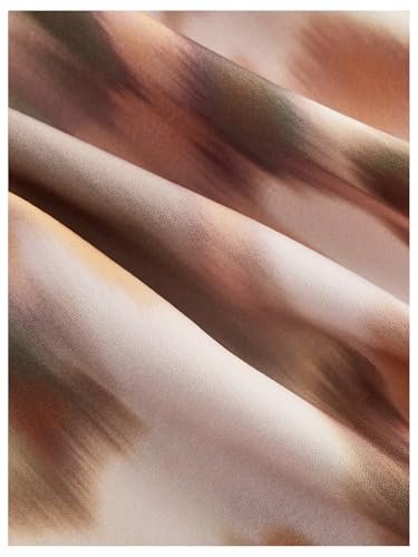 Image of Floerns Women's Tie Dye Sleeveless Cami Mini Dress Tie Shoulder Flared A Line Dress