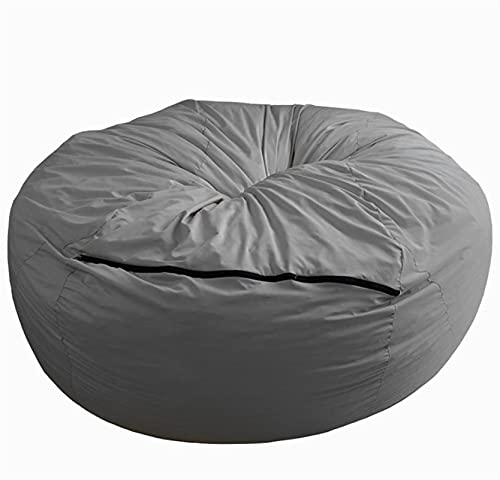 EKWQ 7ft Bean Bag linner Cover,(No Filler,Cover only) Durable Comfortable Chair PV Fur Bean Bag Sofas Faux Fur Sofa Living Room Sofa Bed Large Bean Bag Chairs for Adults (7FT Bean Bag linner Cover)