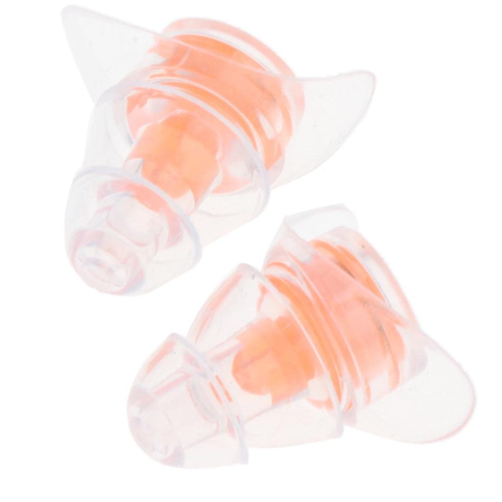 CLUB BOLLYWOOD®1 Pair Anti-Noise Silicone Earplugs Hearing Protection Ear Plugs Orange|Health & Beauty | Health Care | Ear Care |1 Pair Silicone Ear Plugs-image-44