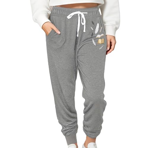 Women Baggy Sweatpants with Pockets Lounge Womens Pajama Pants Female Trouser