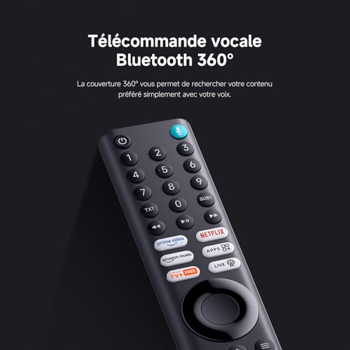 XIAOMI TV F 50, 127 cm (50 Pouces), 4K UHD, Smart TV, Fire TV, Contrôle Vocal Alexa, HDR10, MEMC, 60Hz avec 120Hz Game Boost Mode, 2Go+32Go, Compatible avec AirPlay