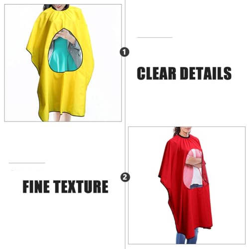 Capa de peluquería impermeable COHEALI 2 piezas multicolor miniatura 6