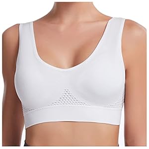 Women’s Sports Bra Shockproof Yoga Running Large Size Tank Underwear Wire-Free Mesh Breathable Comfy Brassiere 2024