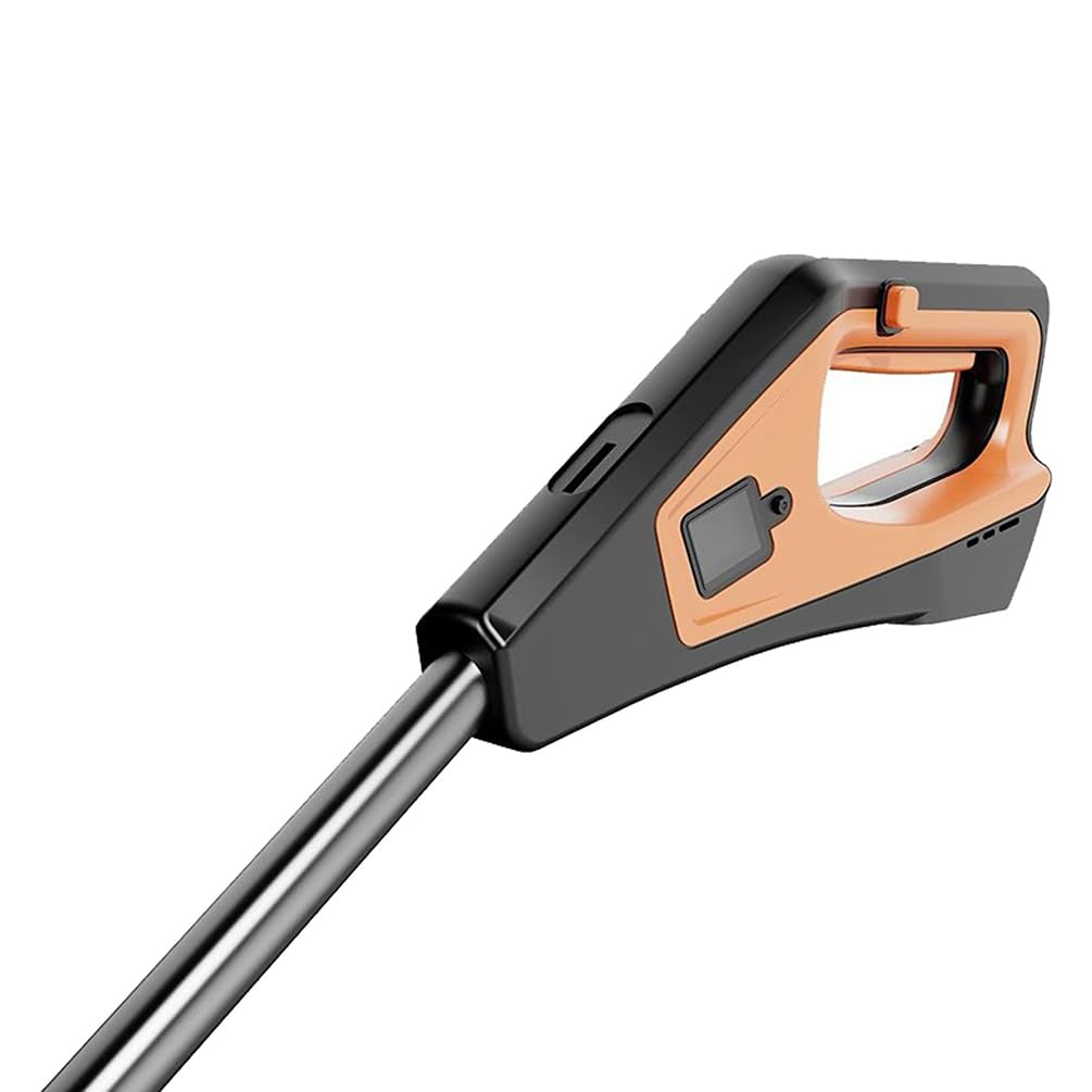 Pala da neve senza fili, spazzaneve elettrico con manico regolabile, alimentato a batteria, ricaricabile, strumento compatto per la rimozione della neve a mano (include 2 batterie)