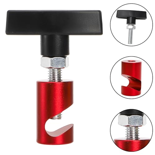Image of Hiceeden 6 Pcs Metal Car Hood Strut Clamp, 11 mm Anti-Slip Lift Support Clamp, Universal Hood Holder for Car, Automotive Tools Engine Hood Prop, Multi-Color(Yellow, Blue and Red)