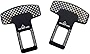 2 Pcs Car Metal Buckle Universal Car Clips Personalized Design Decoration,Small