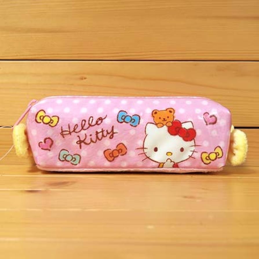 Amazon.co.jp: ハローキティ スリムボックスペンケース（リボン/ピンク