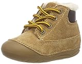 Weiches Fußbett Lurchi Unisex Baby FERDI Sneaker, Beige (Tan 27), 20 EU