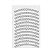 DRAGONRUN Bikes Reflective Stickers Reflective Decals Bikes Reflective Tape Night Ridings Stickers for Bikes Trucks