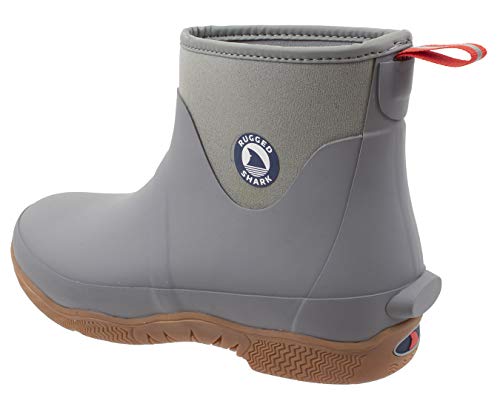 RUGGED SHARK Fishing Boots For Men, GREAT WHITE NEO Mid-Height Waterproof Deck Boot by RUGGED SHARK - Image 3
