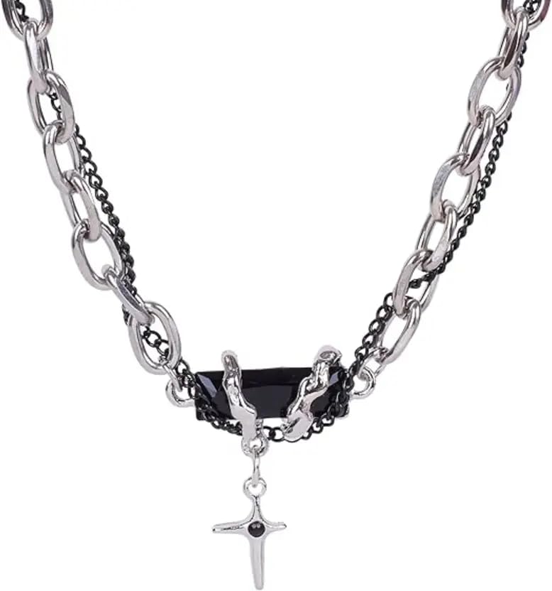 Image of Fashion Jewellery Elegant Wear Chain Pendant Necklace, Stylish Design