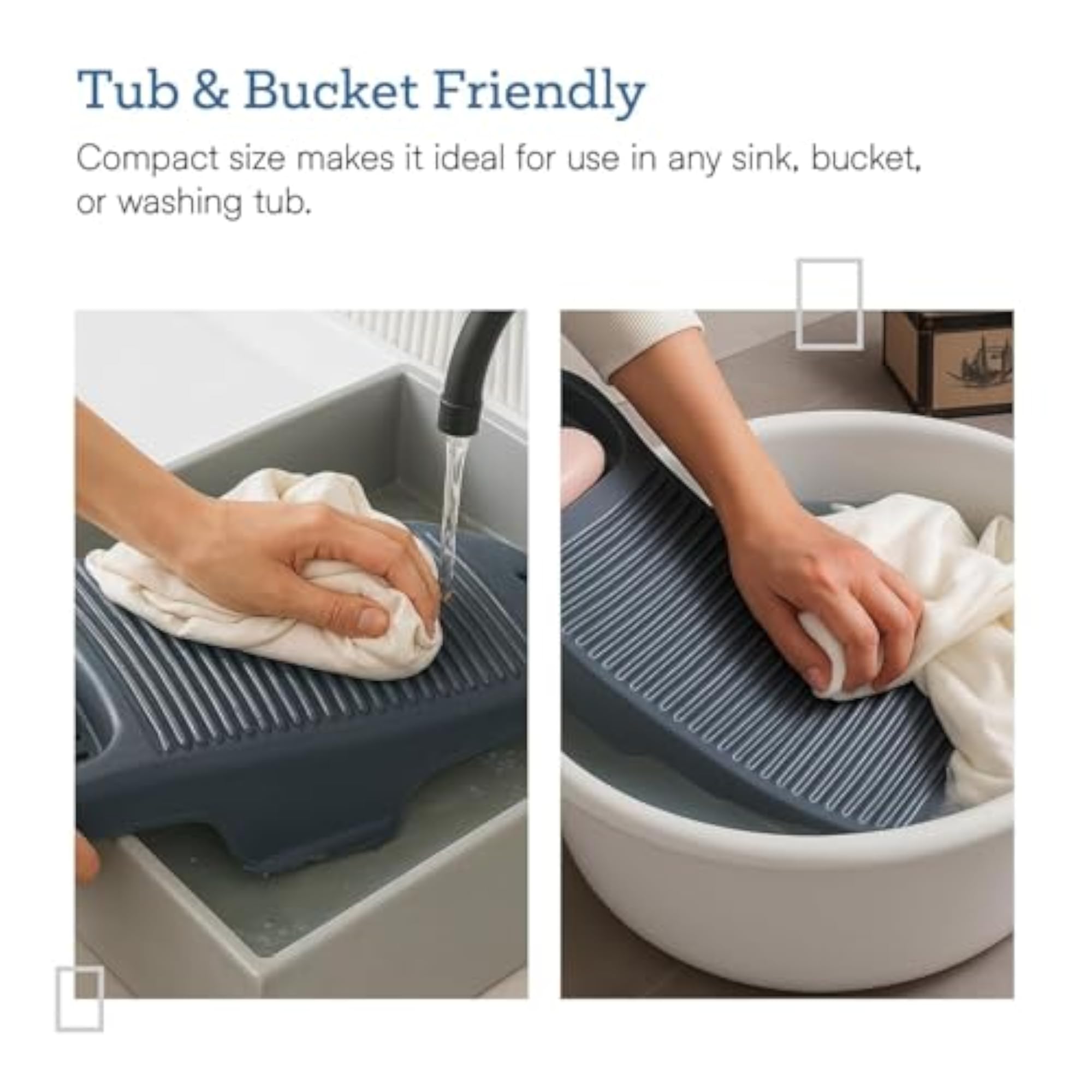 Plastic Hand Washboard for Washing Clothes