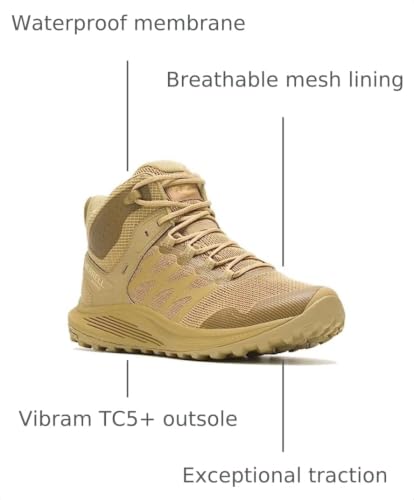 Image of Merrell Men's Nova 3 Tactical Mid Waterproof