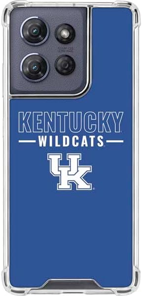 Skinit Clear Phone Case Compatible with Moto G Play 5G (2025) - Officially Licensed University of Kentucky UK Wildcats Design