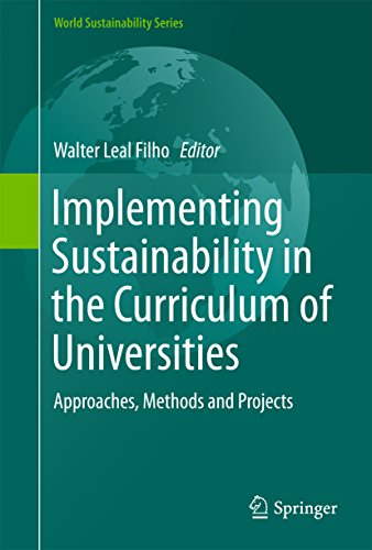 Implementing Sustainability in the Curriculum of Universities: Approaches, Methods and Projects (World Sustainability Series) (English Edition)