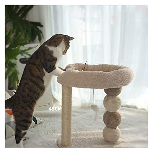 Arbre à chat grand format résistant pour résoudre le manque d'espace de jeu