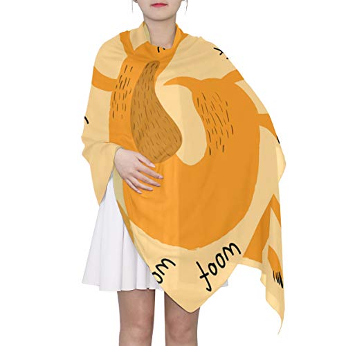 MONTOJ - Bufanda para novia, diseño de perro salchicha