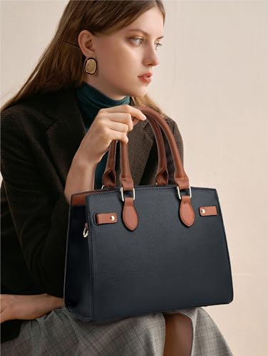 Image of DMICXEL Tote Bag Crossbody Purses for Women Shoulder Handbag PU Leather Top Handle Satchel Bags