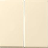 Gira 026601 Serienwippen mit Set IP44 System 55, cremeweiß