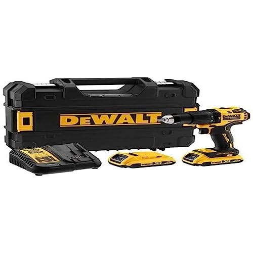 Dewalt Dcd709d2t-Qw Dcd709d2t-Qw-Taladro Percutor Sin Escobillas Xr 18v 13mm 65nm Con 2 Baterías Li-Ion 2, 0ah Y Maletín Tstak, 18 V, Schwarz Gelb, Size Dewalt Dcd709d2t-Qw Dcd709d2t-Qw-Taladro Percutor Sin Escobillas Xr 18v 13mm 65nm Con 2 Baterías Li-Ion 2, 0ah Y Maletín Tstak, 18 V, Schwarz Gelb, Size