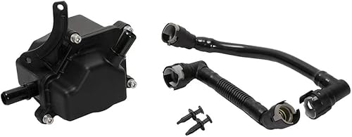 HUGALL Separador de aceite-aire M-6766-A50 compatible con Ford Racing F-150 F150 2011-2017 Mustang 2011 2012 2013 2014 2015 2016 2017 11 12 13 14 15