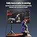 Revopoint MetroX 3D Scanner for 3D Printing, Handheld 3D Printer Scanner Blue Laser Scan, Metrology-Grade Precision 0.01mm for Metal Dark Object, Up to 60fps Speed, Support Windows macOS, Advanced